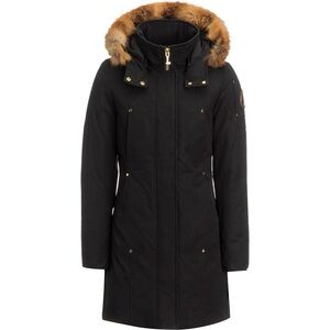 **ISO Moose Knuckles Black Women’s Grand Métis Parka or Font-Du-Lac Parka MEDIUM